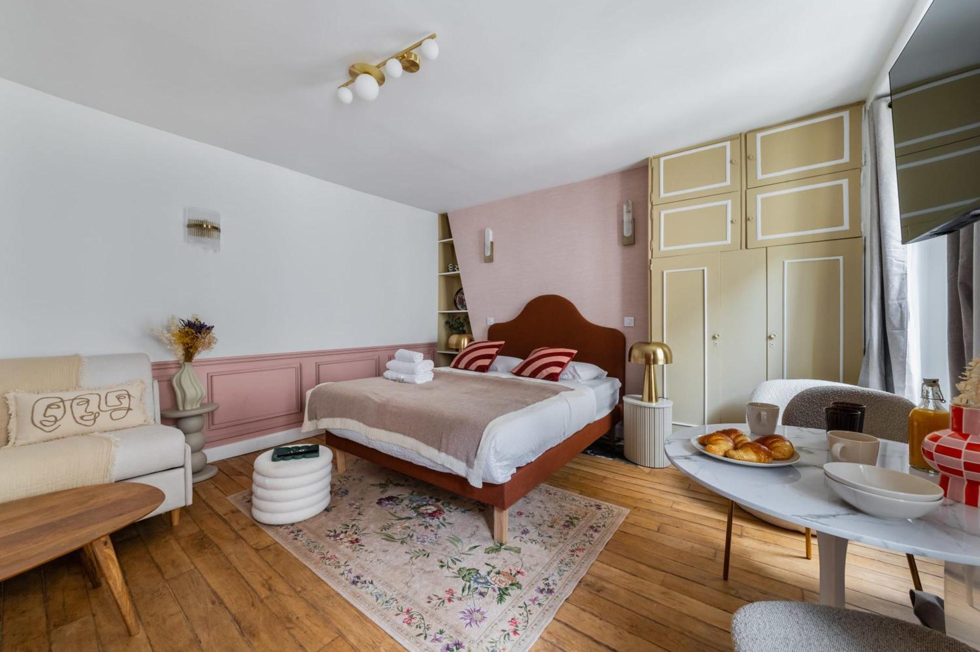 Grand Studio Refait A Neuf Paris 16 - 4P - Flat-Guest Экстерьер фото